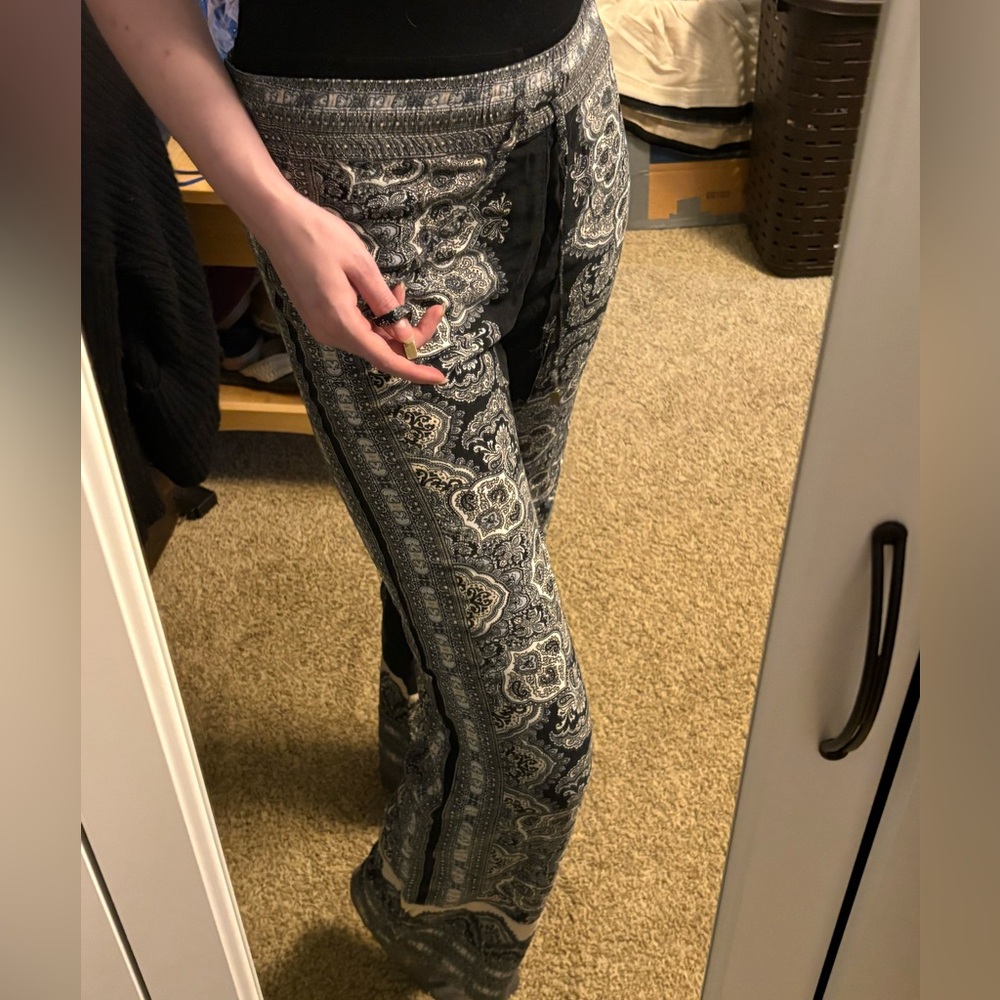Cynthia Rowley Boho Flowy Pants (medium-large)